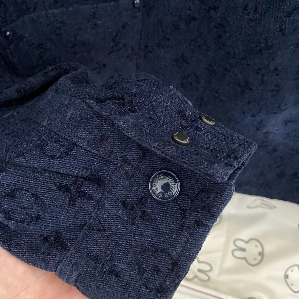 Louis Vuitton Dark Navy Monogram Shirt Jacket - Picture 10 of 11